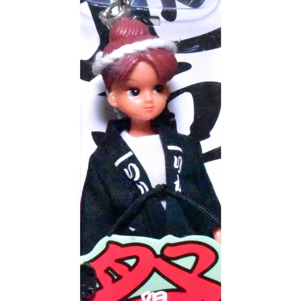 Takara Japan Licca Jenny Key Holder Strap Keychain Omatsuri Danjiri Doll - Picture 2 of 6